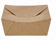 Контейнер бумажный 900мл 150х115х70мм ECO FOLD BOX цвет Крафт DoECO (х60/240)
